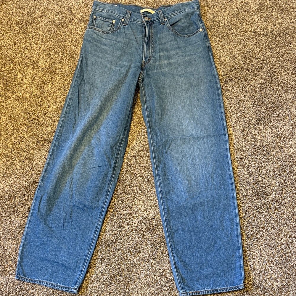 Levi's Women's Classic Blue Wide Leg Jeans